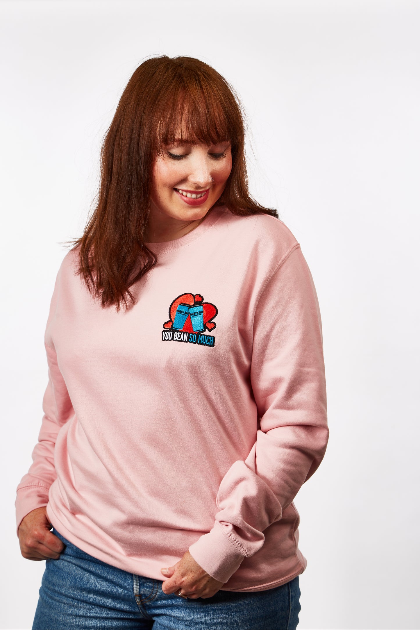 You Bean So Much Sweater - Pink