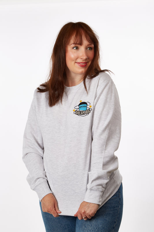 Dream Big Sweater - Ash