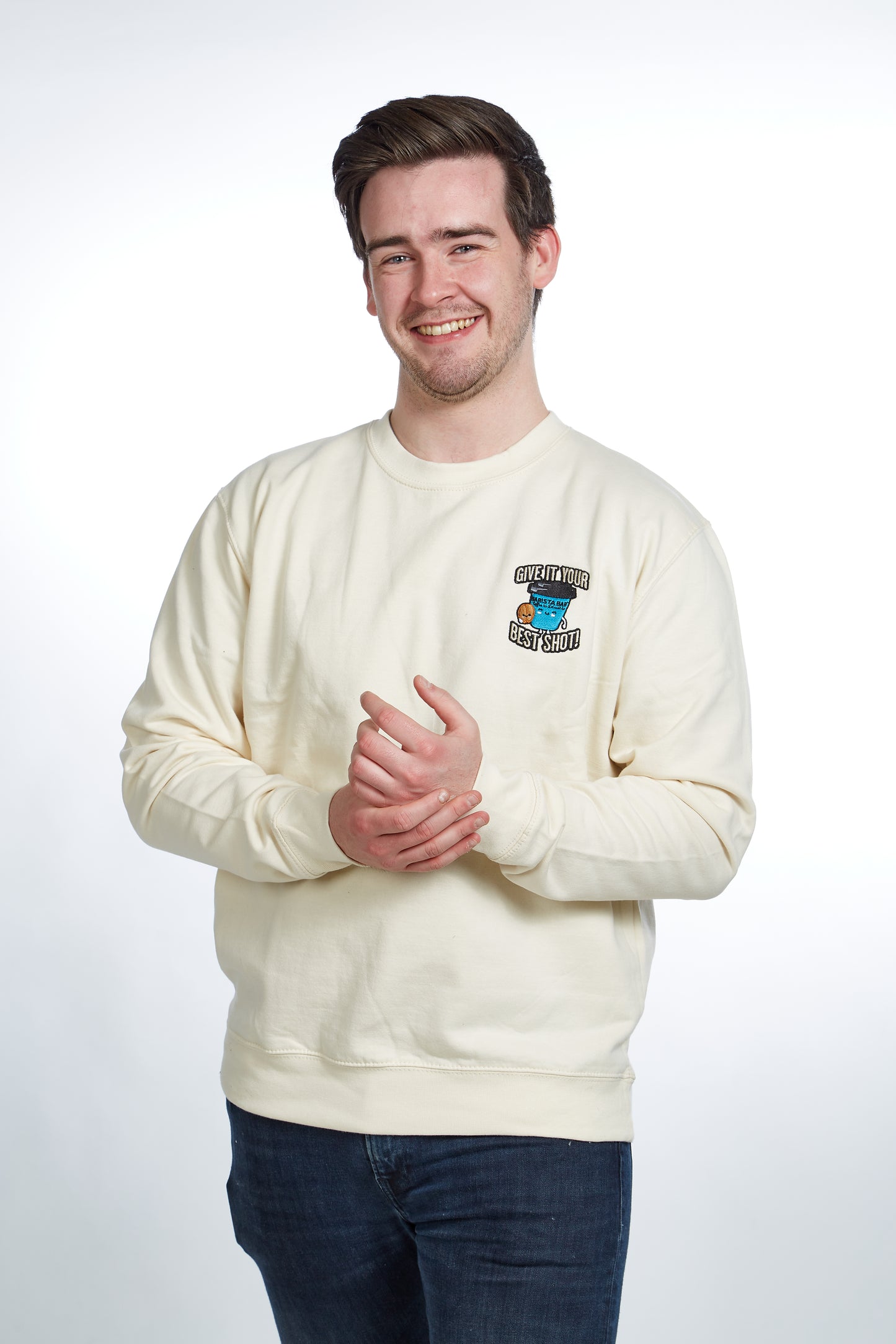 Give It Your Best Shot Sweater - Beige