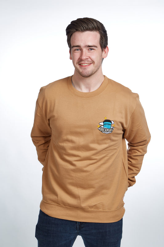 Dream Big Sweater - Caramel