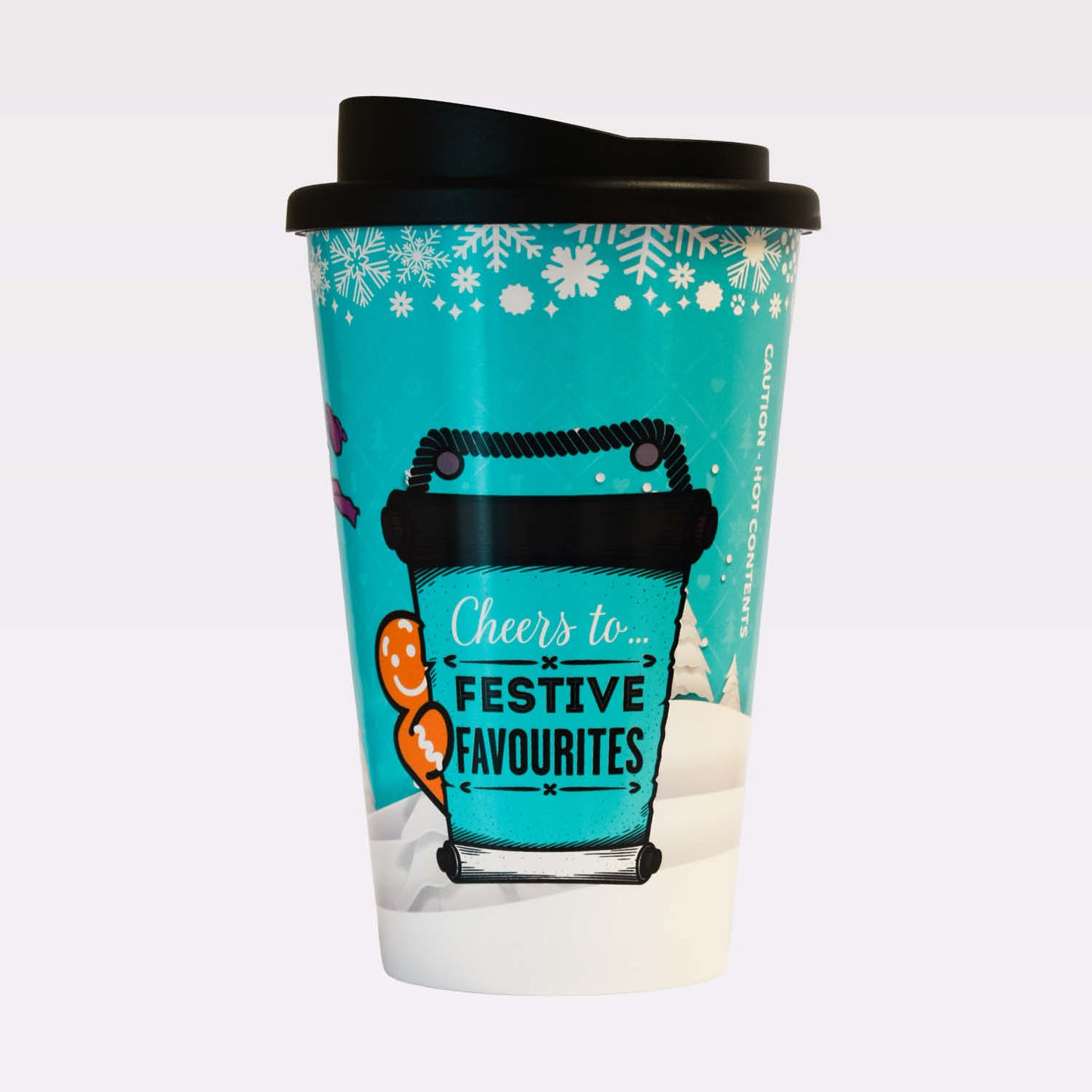 Christmas Reusable Cup - Cheers to Festive Favourites