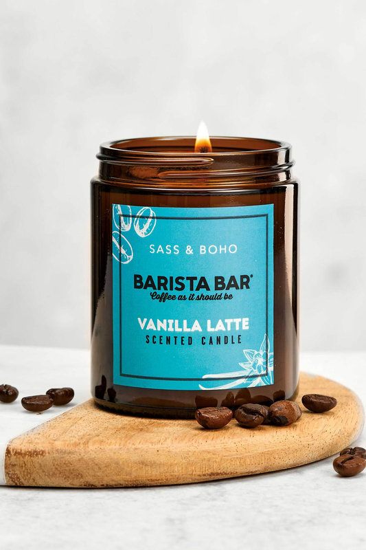 Barista Bar X Sass and Boho Candle - Vanilla Latte
