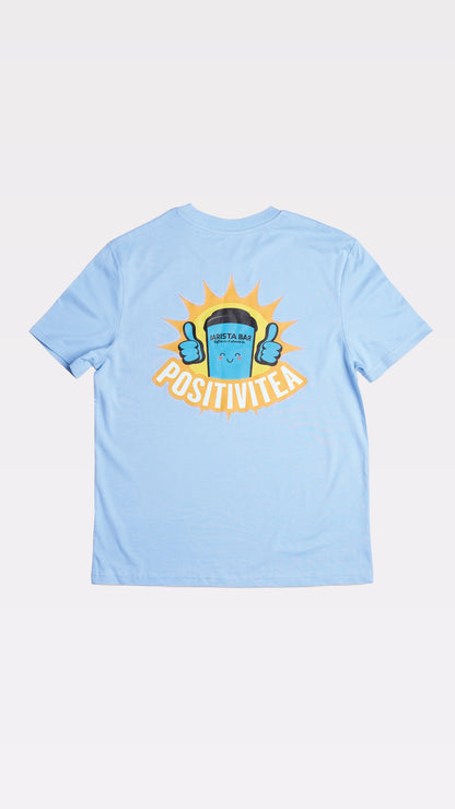 Positivitea T-Shirt - Barista Blue