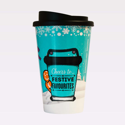 Christmas Reusable Cup - Cheers to Festive Favourites